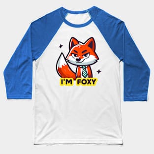 I'm Foxy: The Sly Fox Baseball T-Shirt